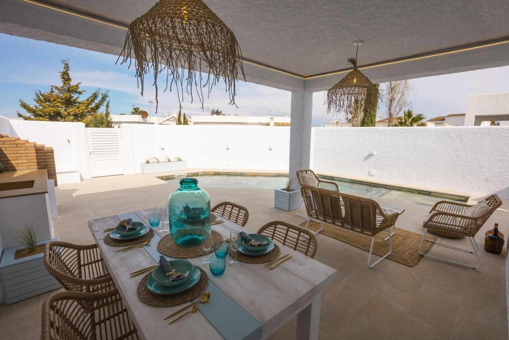 Casa Islandia En Riumar Villa Buitenkant foto
