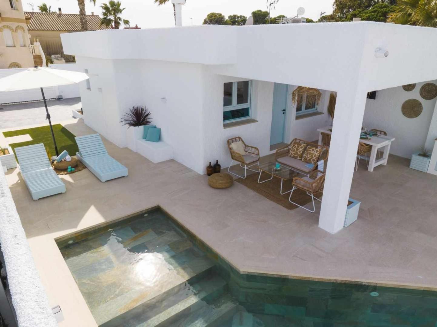 Casa Islandia En Riumar Villa Buitenkant foto